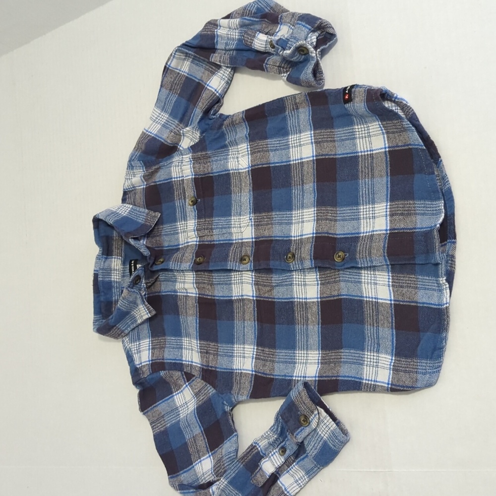 Airwalk Flannel Button Down Boys Shirt Size 6